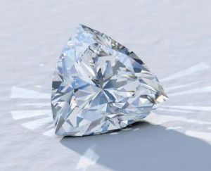 AQUAMARINE CUT TRILLION NATURAL DIAMOND