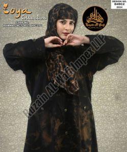 D49 C2 Women Printed Turkish Abaya