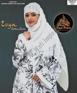 D69 C2 Women Fancy Printed Abaya