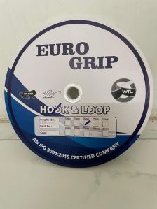 Euro Grip 20mm White Hook and Loop tape