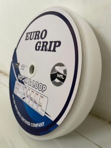 Euro Grip 38mm White Hook and Loop tape