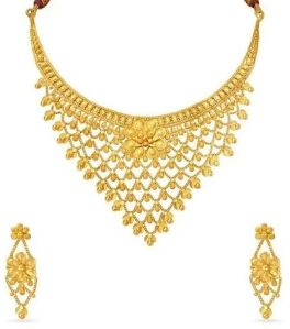 Gold Necklace Set