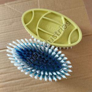 Star Gold Hard Bristle Plastic Cloth Washing Brush