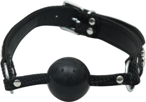 LEATHER BALL GAG