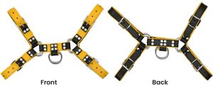 leather harness for men