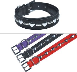 leather pet collars