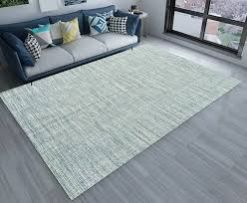 Plain Cotton Living Room Carpet