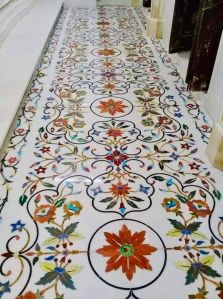 marble inlay flooring