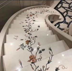 Marble Inlay Staircase