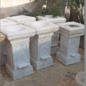 marble tulsi stand