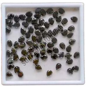 8-6 mm Pear Cut Black Diamond