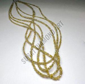 Uncut Yellow Diamond Beads