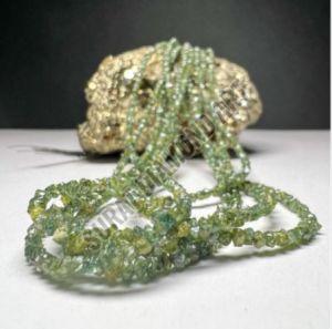 Uncut Green Diamond Beads