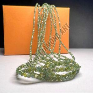 Uncut Green Diamond Beads