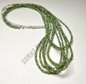 Uncut Green Diamond Beads