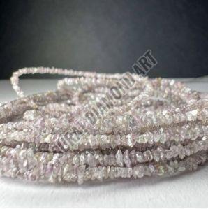 Uncut Pink Diamond Beads