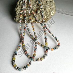 Multicolor Uncut Diamond Beads