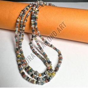 Multicolor Uncut Diamond Beads