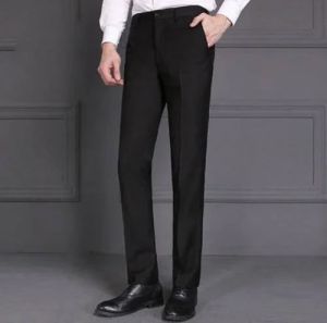 Mens Black Formal Pant