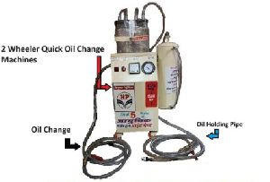 h p c l quick oil change machines