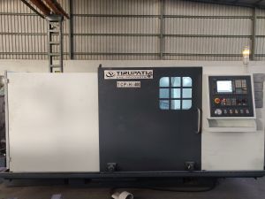 Double Chuck CNC Lathe Machine