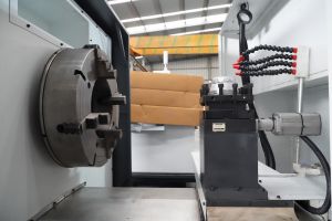 CNC Big Bore Lathe Machine