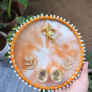 Resin Pooja Thali