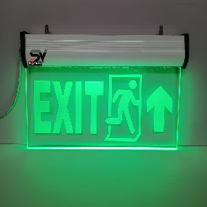 LED Exit Light Up Side Arrow