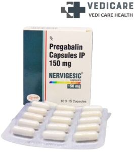 Nervigesic 150mg Pregabalin capsules