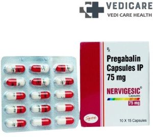 Nervigesic 75mg Pregabalin capsules