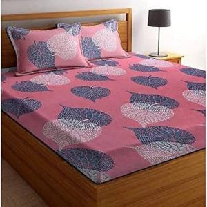 Cotton Designer Double Bedsheet