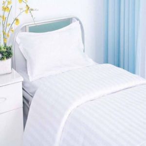 White Cotton Hospital Bedsheet