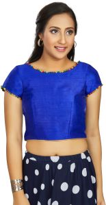 AF2845 Ladies Fancy Blue Blouse