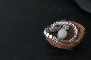 Diamond Charm Bracelet
