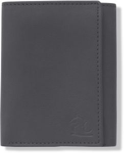 Kara Brown Trifold Leather Wallet for Men