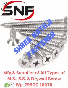 ss csk pan screw