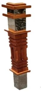 Stainless Steel Wooden Master Pillar