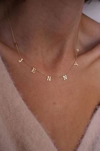 925 Sterling Silver Name Necklace