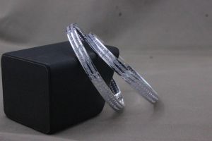 Ladies Silver Bangles