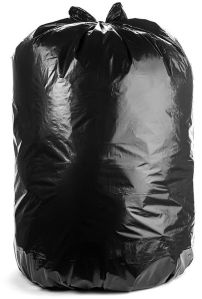 33 x 39 Inch LDPE Black Garbage Bag