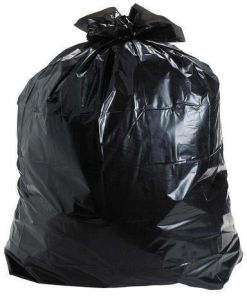 40 x 48 Inch Black HDPE Garbage Bag