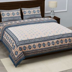 Printed Cotton Double Bedsheet