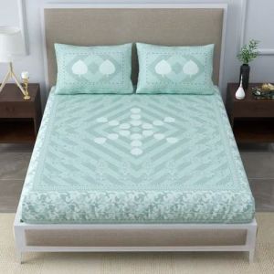 Pure Cotton Double Bedsheet