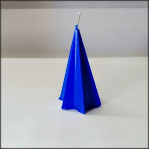 Conical Shaped Decorative Pillar Candle