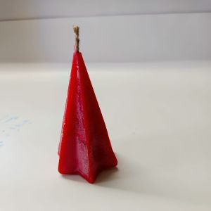 Conical Shaped Decorative Pillar Candle