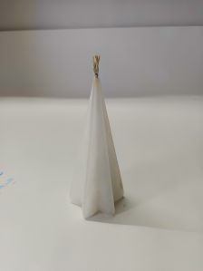 Conical Shaped Decorative Pillar Candle