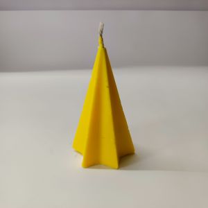 Conical Shaped Decorative Pillar Candle