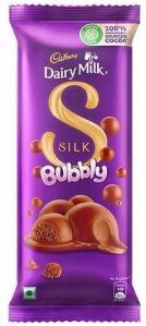 Cadbury Dairy Milk Silk Bubbly Chocolate Bar