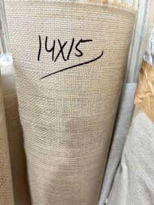 14/15 Natural Laminated Jute Fabric