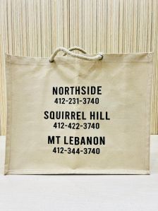 Eco-friendly and Durable Plain White Canvas Shopping Bag